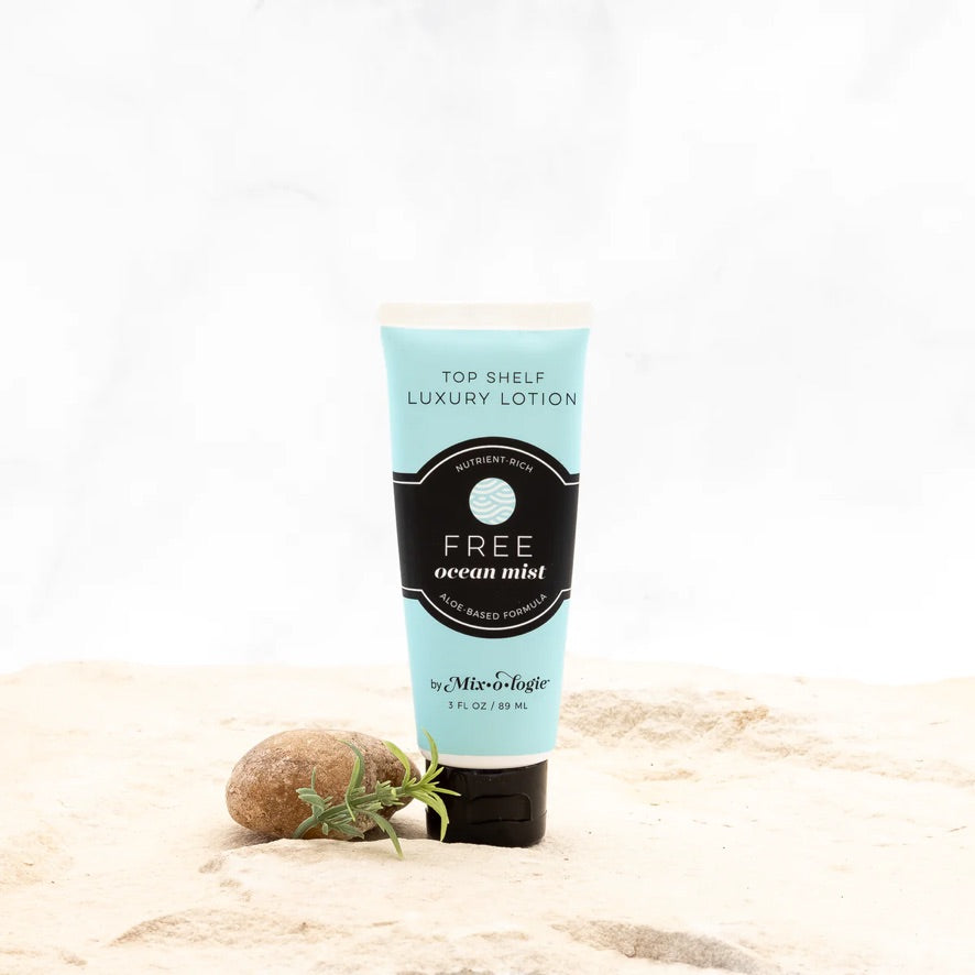 Top Shelf Lotion - "FREE" (OCEAN MIST) - 3 OZ