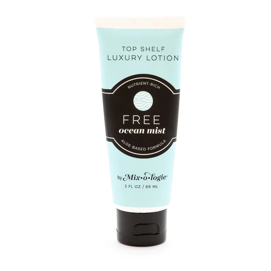 Top Shelf Lotion - "FREE" (OCEAN MIST) - 3 OZ