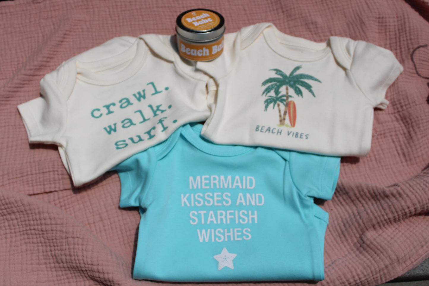 Crawl Walk Surf Onesie
