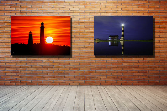 Lighthouse at Sunset by Wright Coast Photography