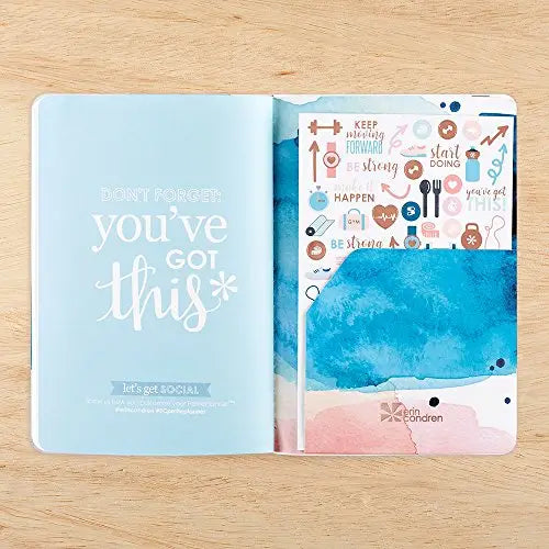 Wellness Log Petite Planner - Energy Flows Where Attention Goes