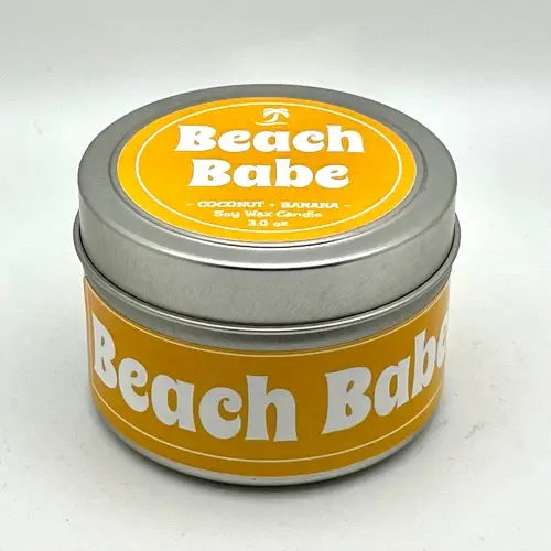 Beach Babe Tin Candle - 4 OZ