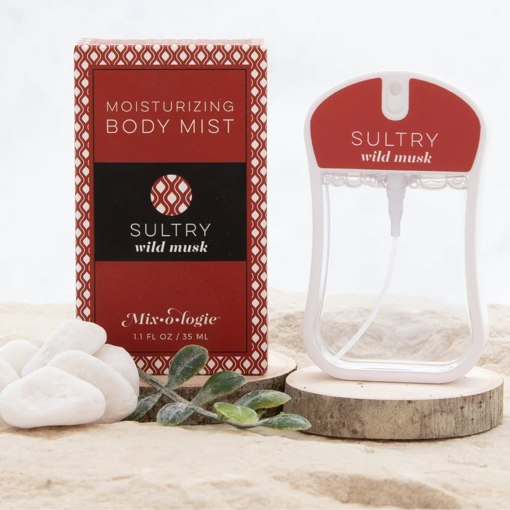 Moisturizing Body Mist - "SULTRY" (WILD MUSK) - 35 ML