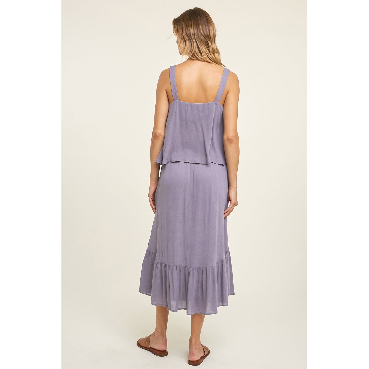 Fun Square Neck Cami w/ Padded Bra insert