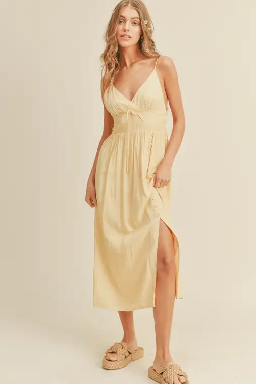 Butter Yellow Maxi Dress