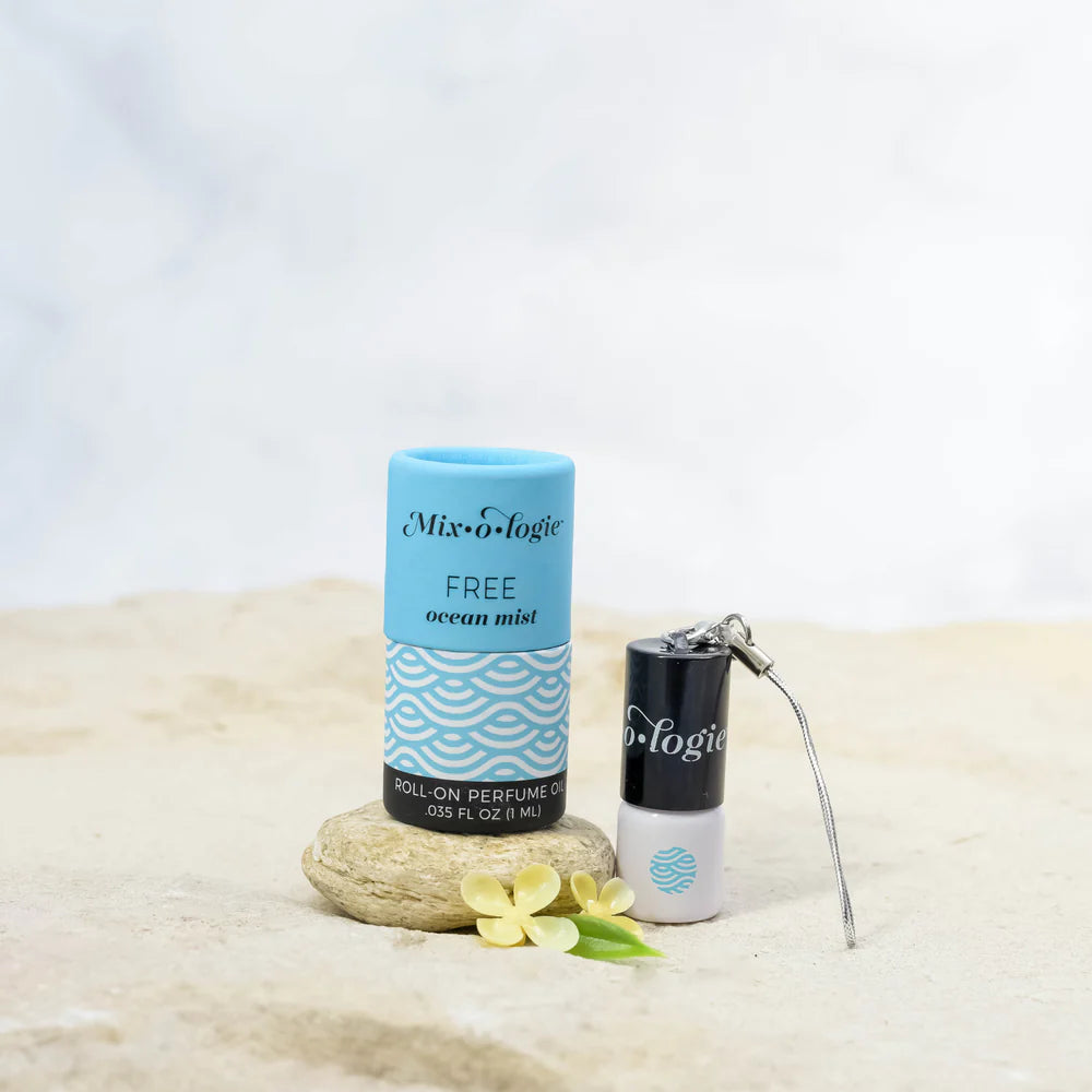 Mini Rollerball Keychain - "FREE" (OCEAN MIST) - 1 ML