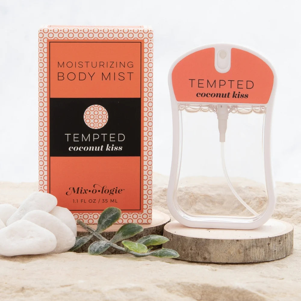 Moisturizing Body Mist - "TEMPTED" (COCONUT KISS) - 35 ML