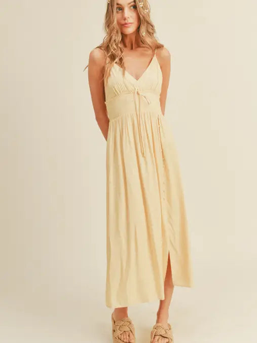 Butter Yellow Maxi Dress