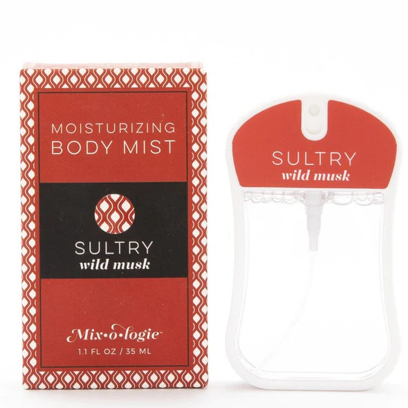Moisturizing Body Mist - "SULTRY" (WILD MUSK) - 35 ML