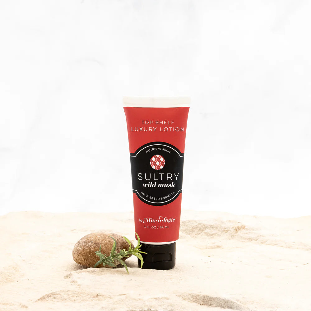 Top Shelf Lotion - "SULTRY" (WILD MUSK) - 3 OZ